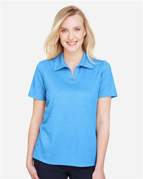 Devon & Jones Women's CrownLux Performance® Address Melange Polo DG22W
