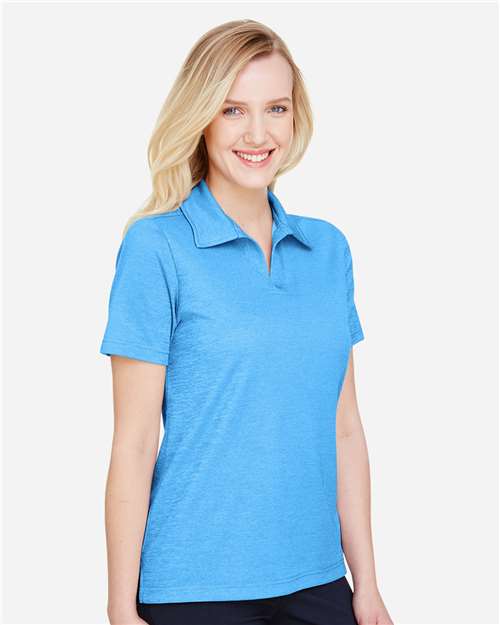 Devon & Jones Women's CrownLux Performance® Address Melange Polo DG22W