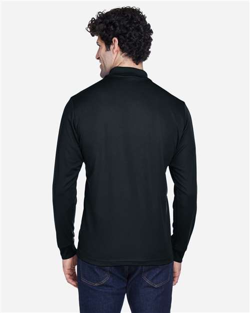 CORE365 Men's Pinnacle Performance Long Sleeve Piqué Polo 88192