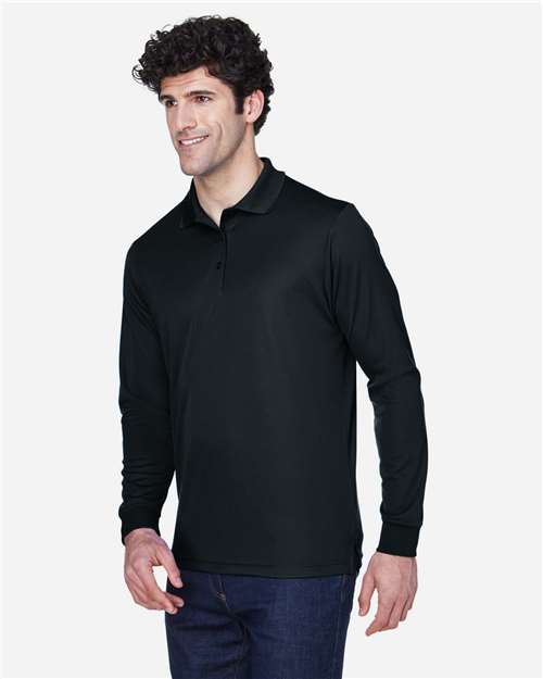CORE365 Men's Pinnacle Performance Long Sleeve Piqué Polo 88192