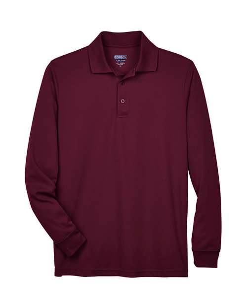 CORE365 Men's Pinnacle Performance Long Sleeve Piqué Polo 88192