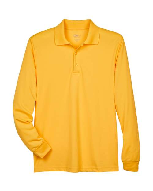 CORE365 Men's Pinnacle Performance Long Sleeve Piqué Polo 88192