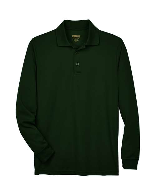 CORE365 Men's Pinnacle Performance Long Sleeve Piqué Polo 88192
