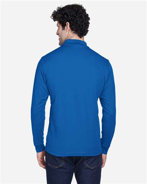 CORE365 Men's Pinnacle Performance Long Sleeve Piqué Polo 88192
