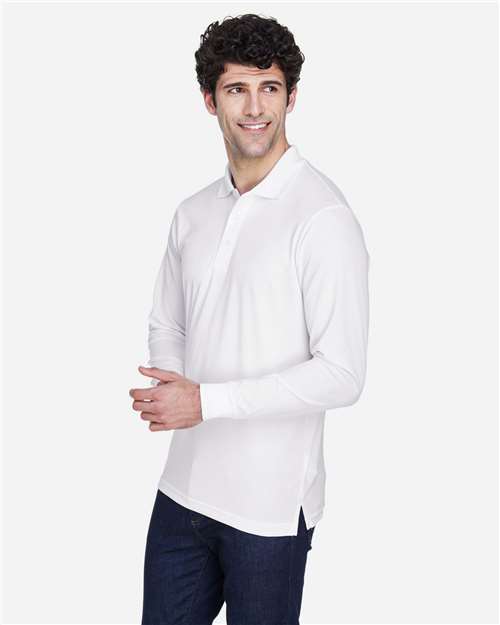 CORE365 Men's Pinnacle Performance Long Sleeve Piqué Polo 88192