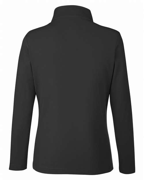 CORE365 Women's Fusion ChromaSoft™ Pique Quarter-Zip Pullover CE405W