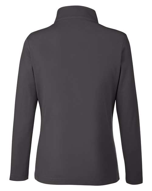 CORE365 Women's Fusion ChromaSoft™ Pique Quarter-Zip Pullover CE405W