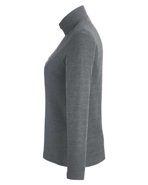CORE365 Women's Fusion ChromaSoft™ Pique Quarter-Zip Pullover CE405W