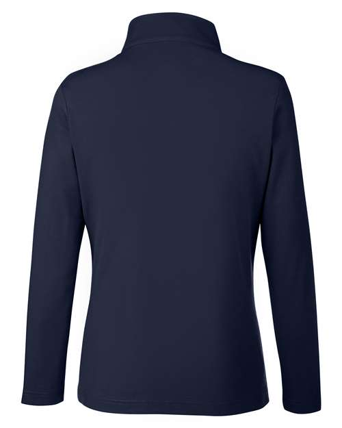 CORE365 Women's Fusion ChromaSoft™ Pique Quarter-Zip Pullover CE405W