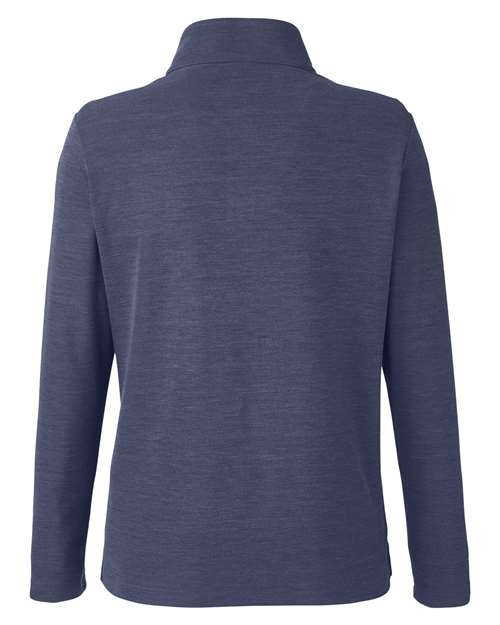 CORE365 Women's Fusion ChromaSoft™ Pique Quarter-Zip Pullover CE405W