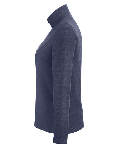 CORE365 Women's Fusion ChromaSoft™ Pique Quarter-Zip Pullover CE405W