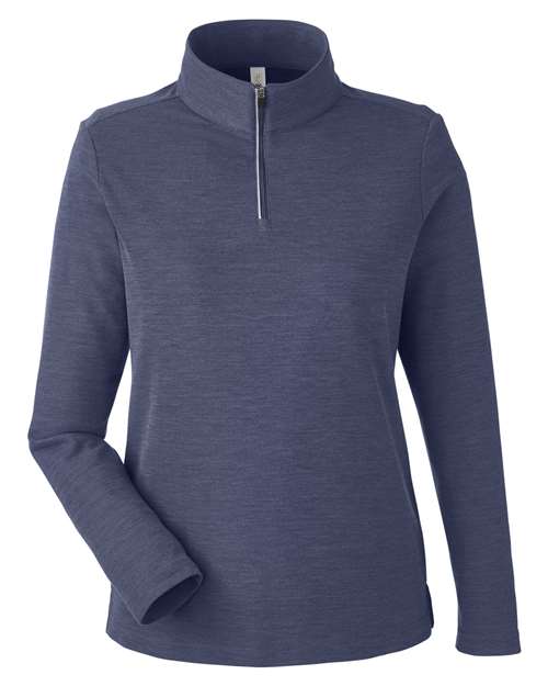 CORE365 Women's Fusion ChromaSoft™ Pique Quarter-Zip Pullover CE405W