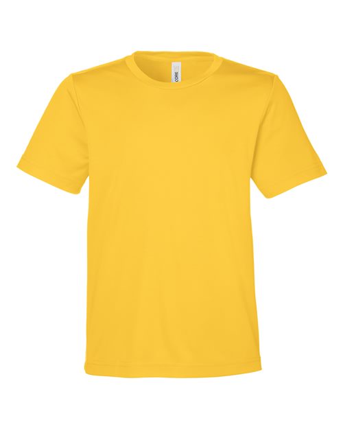 CORE365 Youth Capital Performance T-Shirt CE10Y