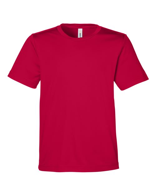 CORE365 Youth Capital Performance T-Shirt CE10Y