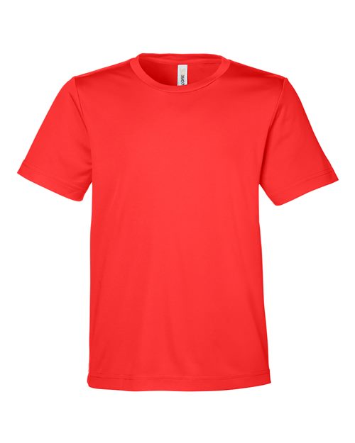 CORE365 Youth Capital Performance T-Shirt CE10Y