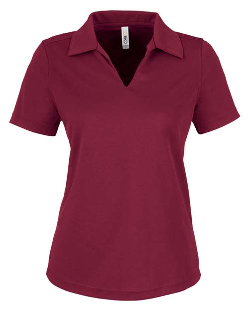 CORE365 Women's Market Snag Protect Mesh Polo CE104W