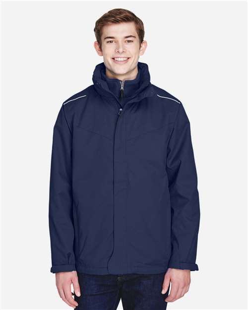 CORE365 Men's Region 3-in-1 Jacket with Fleece Liner 88205