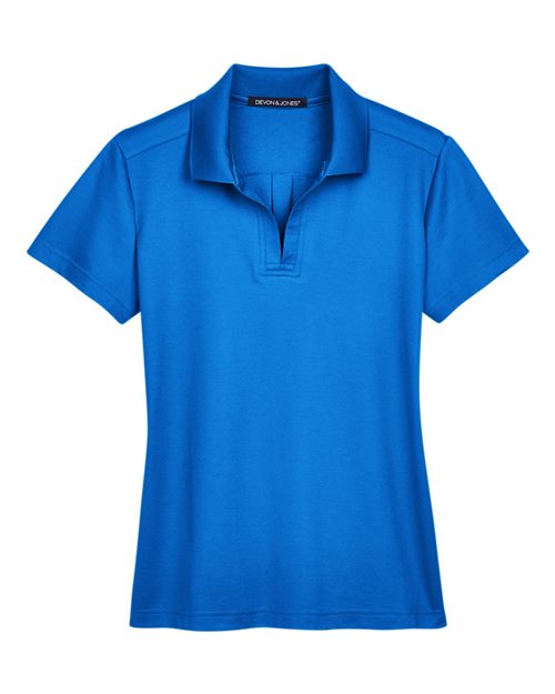 Devon & Jones Women's CrownLux Performance® Plaited Polo DG20W