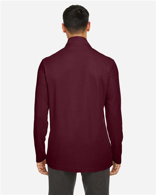 CORE365 Men's Fusion ChromaSoft™ Pique Quarter-Zip Pullover CE405