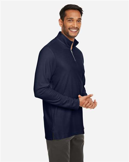 CORE365 Men's Fusion ChromaSoft™ Pique Quarter-Zip Pullover CE405