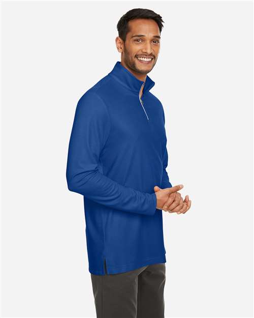 CORE365 Men's Fusion ChromaSoft™ Pique Quarter-Zip Pullover CE405