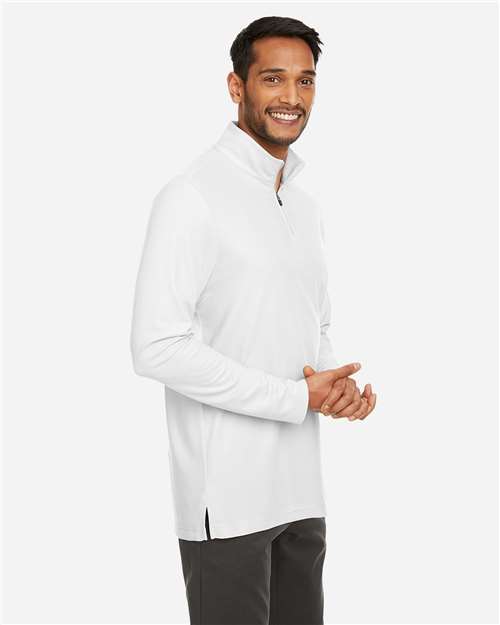 CORE365 Men's Fusion ChromaSoft™ Pique Quarter-Zip Pullover CE405