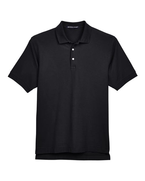 Devon & Jones Men's Pima Piqué Polo D100