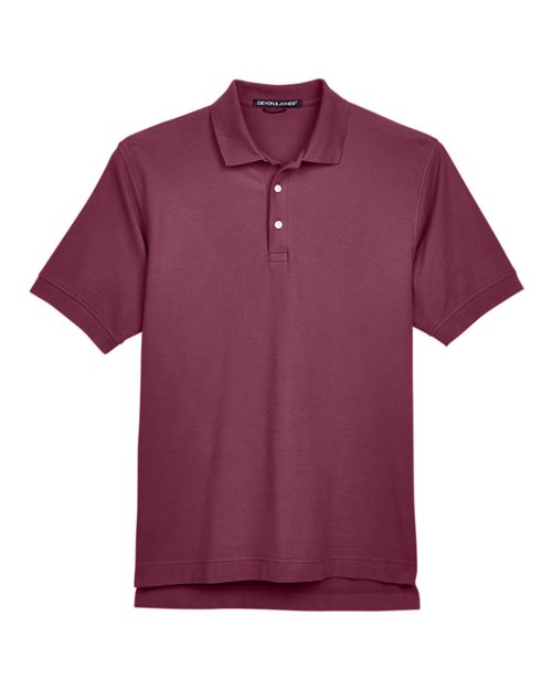 Devon & Jones Men's Pima Piqué Polo D100