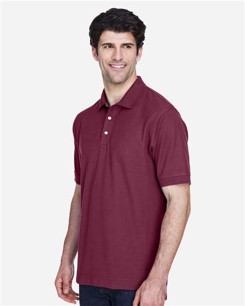 Devon & Jones Men's Pima Piqué Polo D100