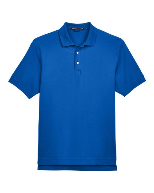 Devon & Jones Men's Pima Piqué Polo D100