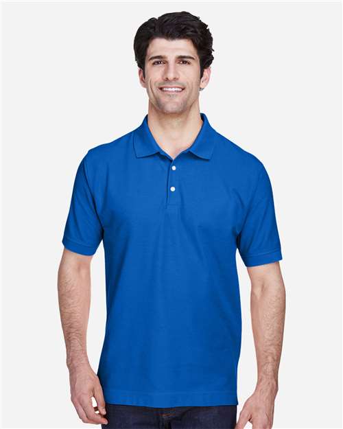 Devon & Jones Men's Pima Piqué Polo D100