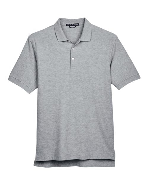Devon & Jones Men's Pima Piqué Polo D100