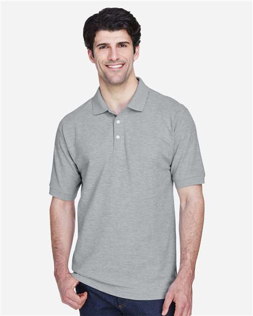 Devon & Jones Men's Pima Piqué Polo D100