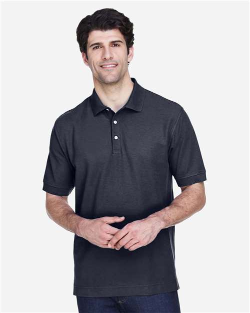Devon & Jones Men's Pima Piqué Polo D100