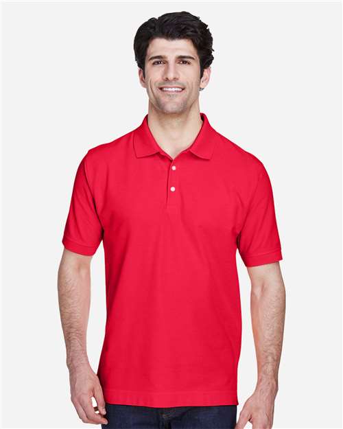 Devon & Jones Men's Pima Piqué Polo D100
