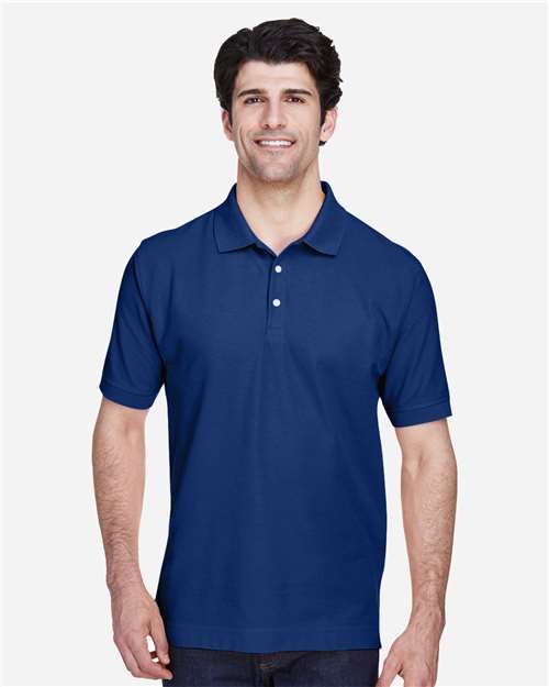 Devon & Jones Men's Pima Piqué Polo D100