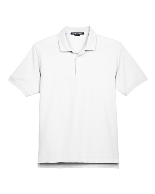 Devon & Jones Men's Pima Piqué Polo D100