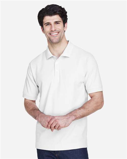 Devon & Jones Men's Pima Piqué Polo D100