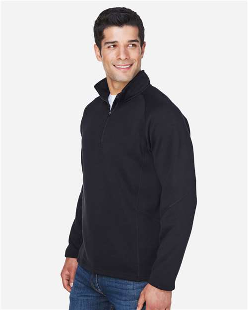Devon & Jones Unisex Bristol Sweater Fleece Quarter-Zip Pullover DG792