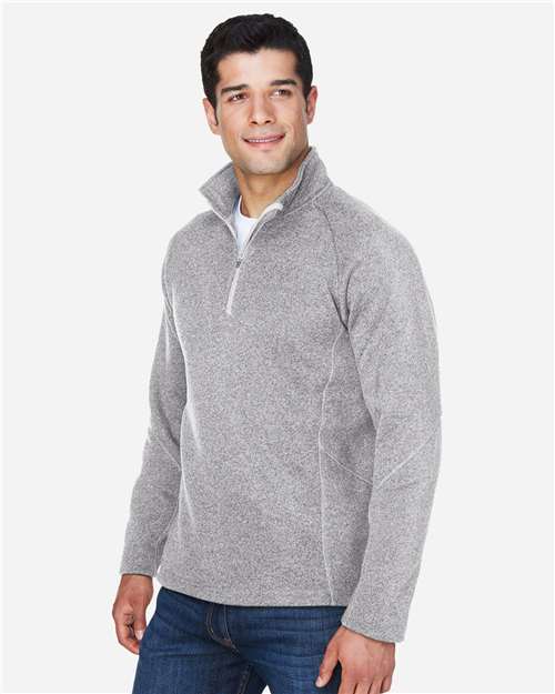 Devon & Jones Unisex Bristol Sweater Fleece Quarter-Zip Pullover DG792