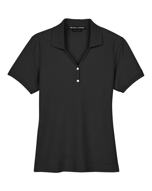 Devon & Jones Women's Pima Piqué Polo D100W