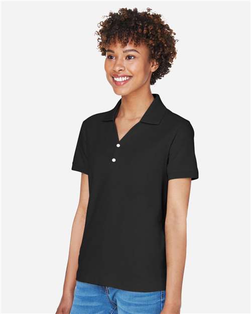 Devon & Jones Women's Pima Piqué Polo D100W