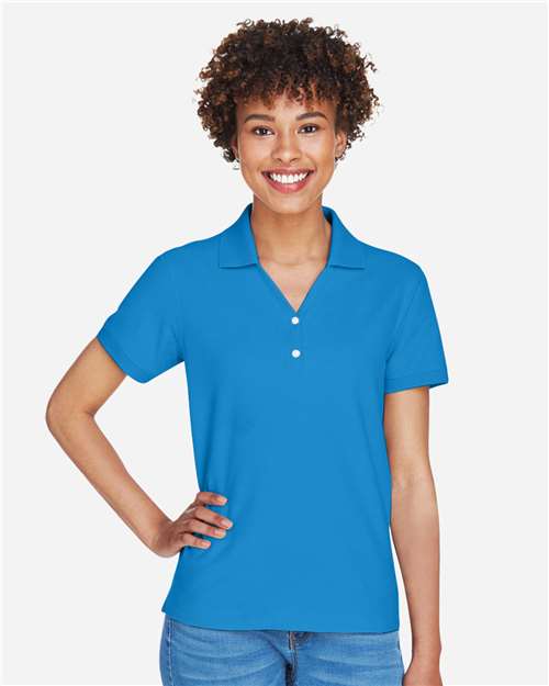Devon & Jones Women's Pima Piqué Polo D100W