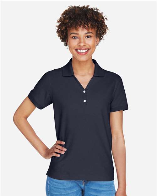 Devon & Jones Women's Pima Piqué Polo D100W