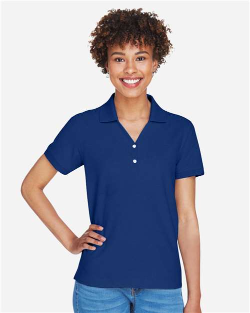 Devon & Jones Women's Pima Piqué Polo D100W