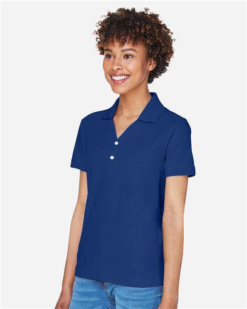Devon & Jones Women's Pima Piqué Polo D100W