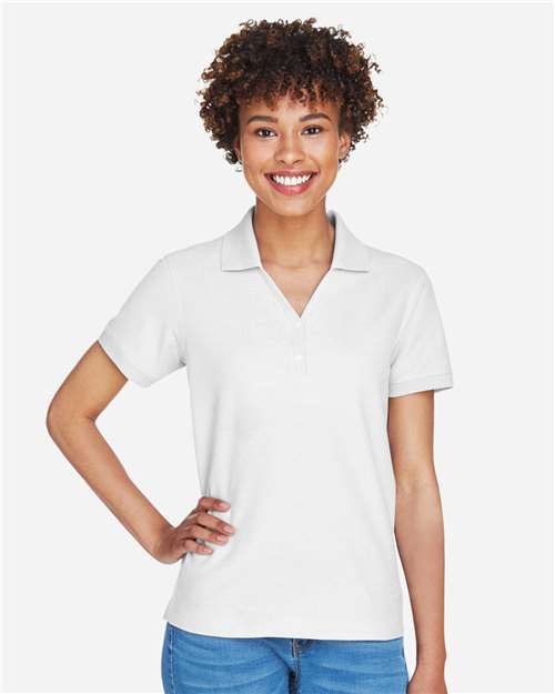 Devon & Jones Women's Pima Piqué Polo D100W