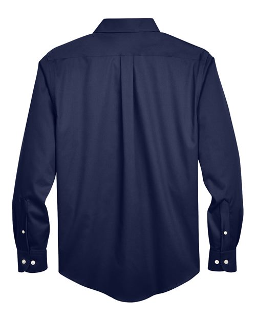 Devon & Jones Men's Crown Collection® Solid Stretch Twill Woven Dress Shirt DG530