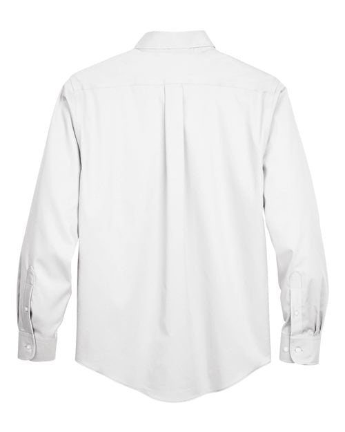 Devon & Jones Men's Crown Collection® Solid Stretch Twill Woven Dress Shirt DG530