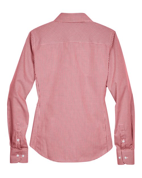 Devon & Jones Women's Crown Collection® Gingham Check Woven Dress Shirt D640W